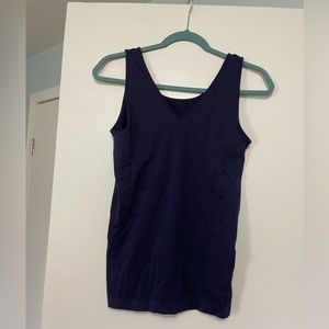 Navy blue tank top